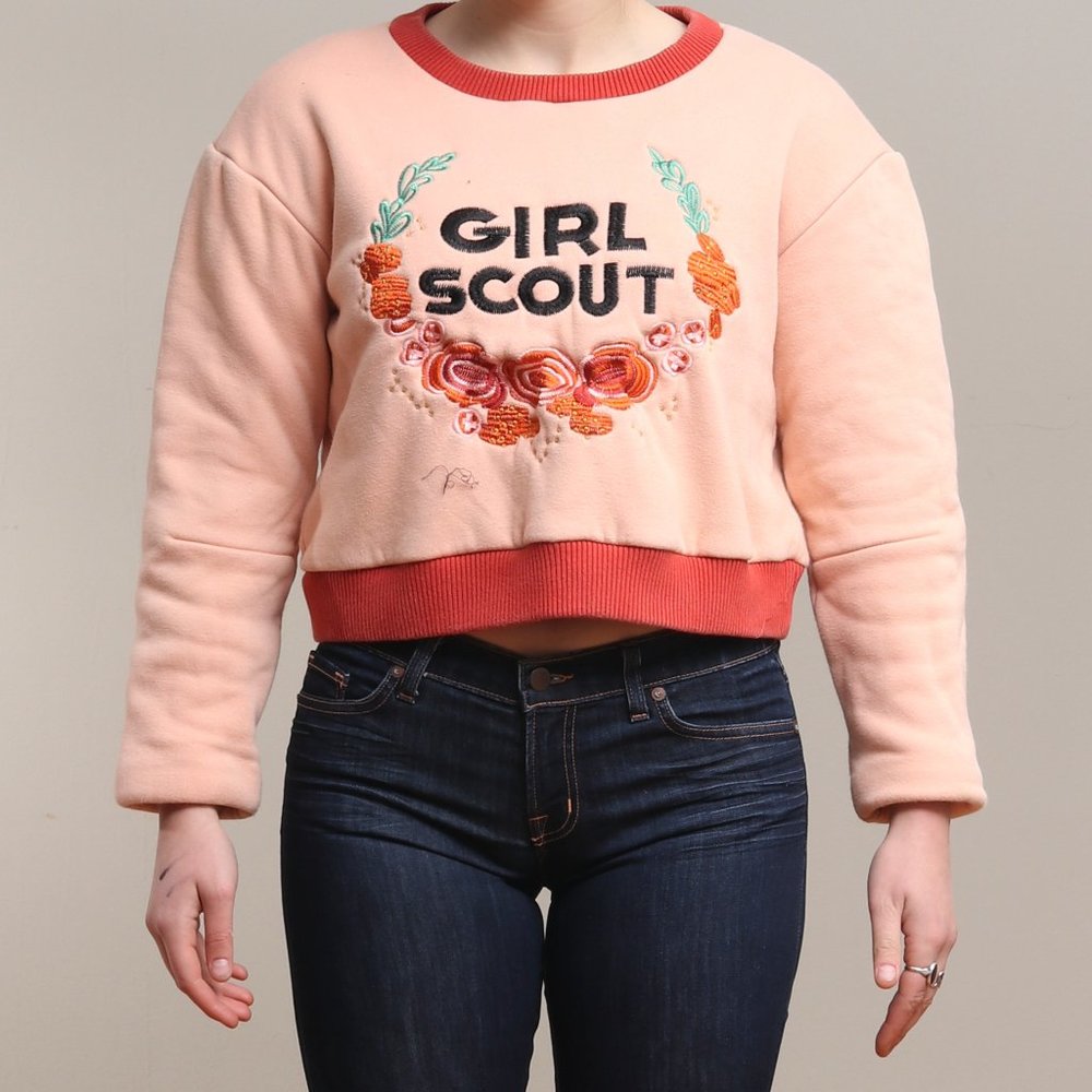 Unique Embroidered Sweatshirt